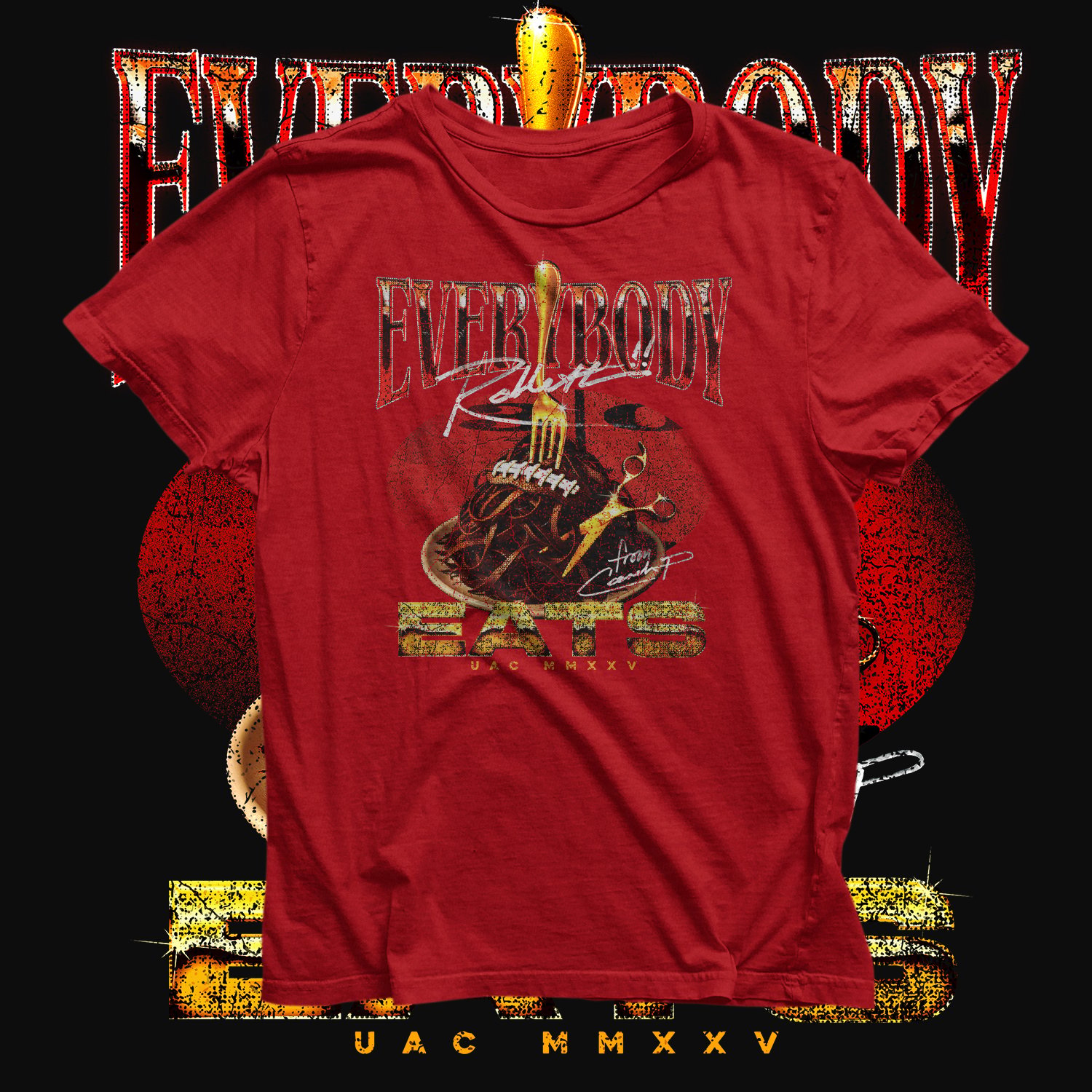 Everybody Eats 2K25 (Red Tee) | The unOFFICIAL Assistant Coaches